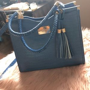 Blue Au Lait Bebe Purse